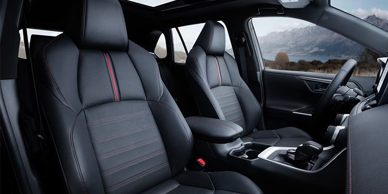 Front seats of Rav4 Plug-in Hybrid
