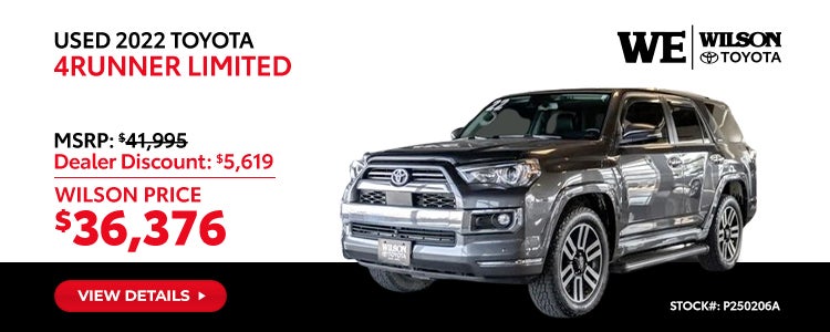 2022 Toyota 4Runner
Limited