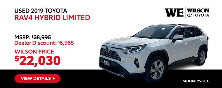 2019 Toyota Rav4 Hybrid Limited