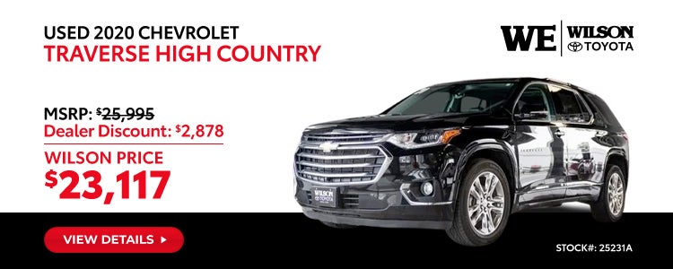 2020 Chevrolet Traverse High Country