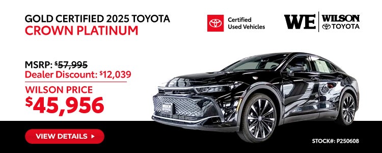 2025 Toyota Crown Platinum