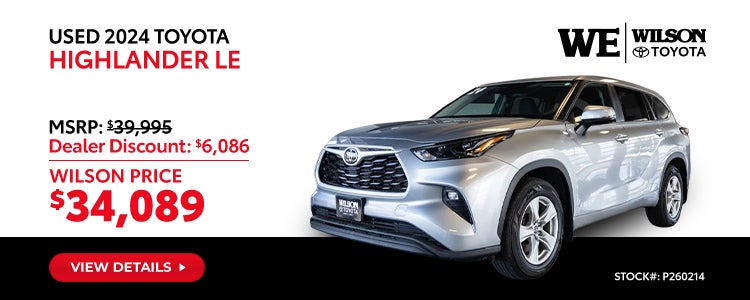 2024 Toyota Highlander LE